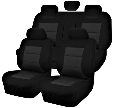 Premium Plus Knitted Jacquard Seat Covers - For Toyota Fortuner (08/2015-On)