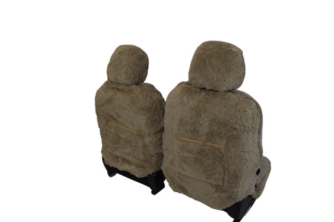 Alpine Sheepskin Seat Covers - Universal Size (25mm) - Mocha