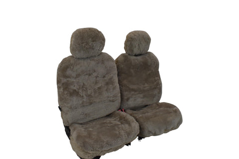 Alpine Sheepskin Seat Covers - Universal Size (25mm) - Mocha