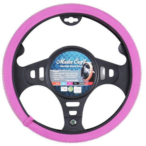 Mastercraft Steering Wheel Cover - Pink