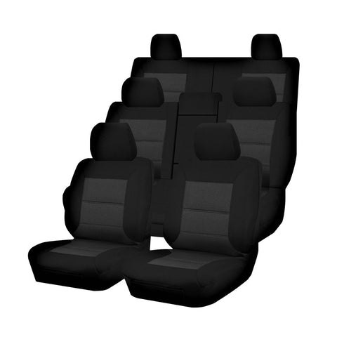 Premium Plus Jacquard Seat Covers - For Toyota Prado KAKADU 150 Series (06/2021- On) 3 Rows