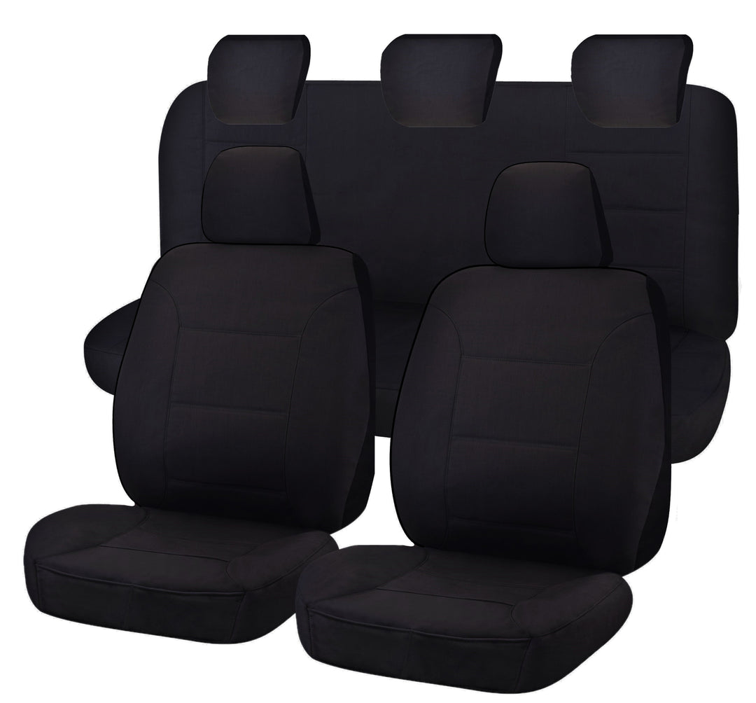 Challenger Plus Full Canvas Seat Covers - For Toyota Prado KAKADU 150 ...