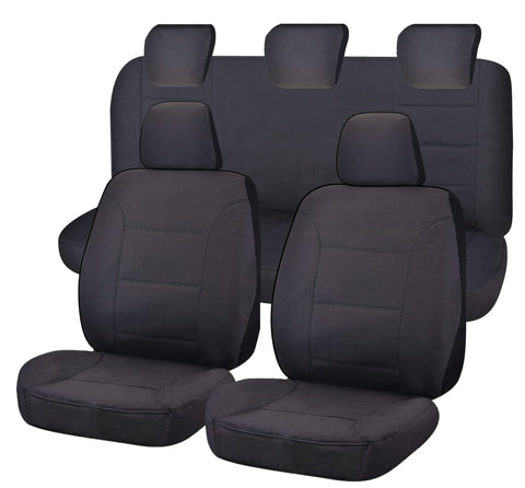 All Terrain Canvas Seat Covers - Custom Fit for Ford Ranger Dual Cab Px Series (2011-2015)