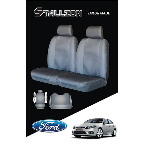 Canvas Seat Covers For Ford Falcon For 2002-2020 Sedan | Black