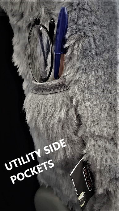 Softfleece Sheepskin Seat Covers - Universal Size (20mm) - Grey