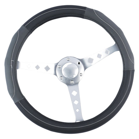 Atlanta Steering Wheel Cover - Grey