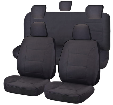 All Terrain Canvas Seat Covers - For Toyota Hilux Dual Cab  (04/2005-06/2015)