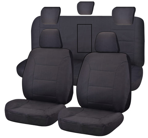 Challenger Canvas Seat Covers - For Isuzu D-Max Dual Cab (2012-2020)