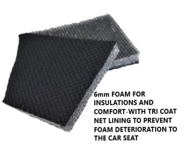 Premium Plus Knitted Jacquard Seat Covers - For Toyota Hiace Commuter Bus Van 12 Seater (02/2019-On)